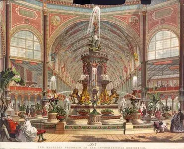 The Majolica Fountain in The international Exhibition (1862)