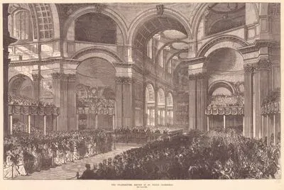 The Thanksgiving Service in St.Paul's Cathedral