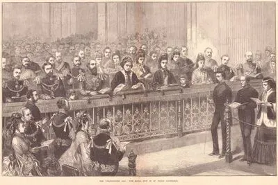 The Thanksgiving Day, The Royal Pew in St Paul's Cathedral