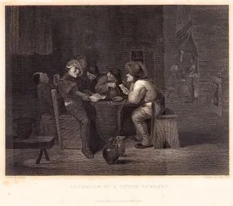 interior Of A Dutch Cabaret