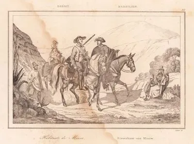 Bresil, Habitants de Minos-Brasilien, Einwohner Von Minos (Inhabitants Of Minas Gerais)
