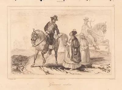 Bresil, Guaranos Civilise (Civilized Guaranis)