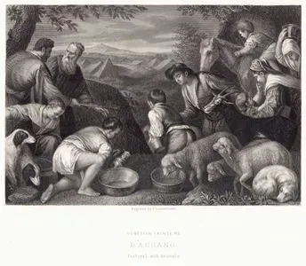 Pastoral With Animals, Venetian Painters, Bassano
