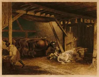 Cattle &c. at Willan’s Farm, Plate 3.