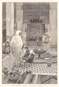 The Master's Return, A Secene Of Moorish Life