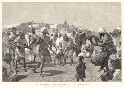 A Street Performance in Morocco