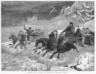 Going To A Picnic in Russia, A Friendly Race