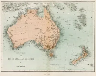 New Zealand And The Australian Colonies Of Great Britain