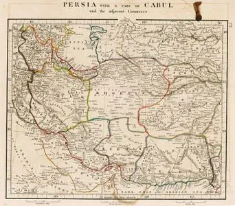 Persia With A Part Of Cabul And The Adjacent Countries