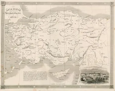 Asia Minor Shewing The Seven Apocaloptic Churches Of Asia-Tarsus