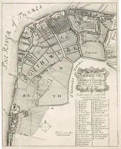 Lambeth And Christ Church, Parish, Southwark
