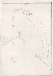 Sketch By Compass Of Norfolk Sound (Sitka Sound)