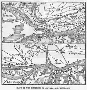 Maps Of The Environs Of The Sistova Ana Nicopolis