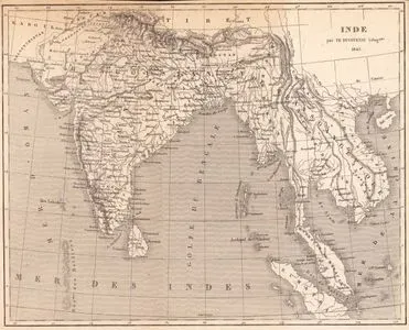 Inde Par Th.Duvolenay, Geog. (India)