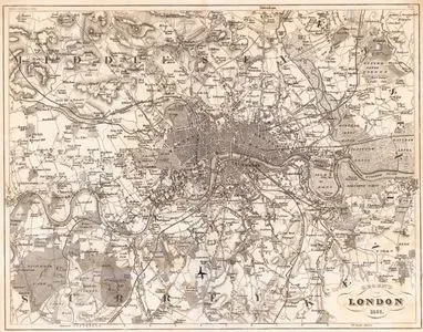 Gegend von London, 1857
