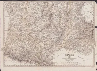 France III (Map of South France)