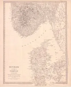 Denmark And Part Of Norway (Denmark, Norge)