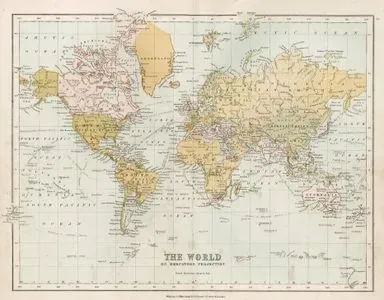 The World on Mercators Projection