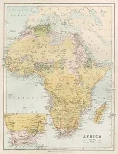 Africa-Enlarged Map Of South Africa