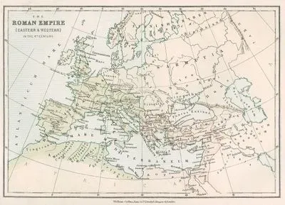 The Roman Empire (Eastern & Western) in the 4th Century