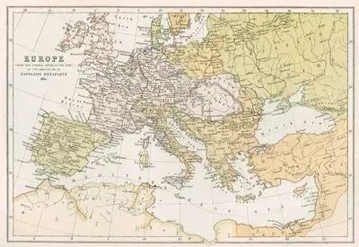 Europe, From the French Revolution (1793) to the Abdication of Napoleon Bonaparte 1815