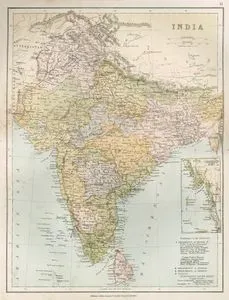 India (1.Presidency Of Bengal 2.Presidency Of Madras 3.Presidency Of Bombay 4.Ceylon)