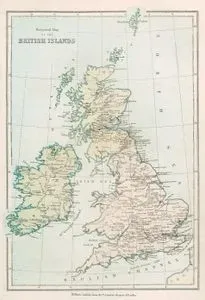Historical Map of the British Islands