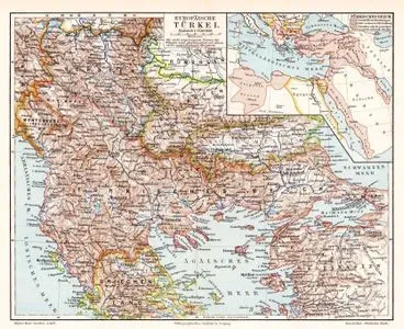 Europaische Türkei (Turkey in Europe)- Ottoman Empire