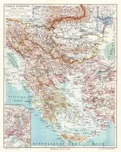 Balkan-Halbinsel (Balkan Peninsula)- Bosphorus and Constantinople