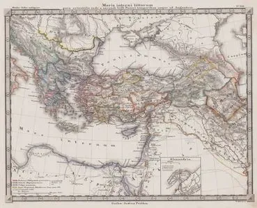 Maris Interni Littorum, Pars Orientalis Inde a Secundi Belli Punici Temporibus Usque Ad. Augustum (The Coasts of the Inner Sea, Eastern Part From the Second Punic War (218 BC) to the Augustan Era (14 AD)) - Alexandria and the Nile Delta