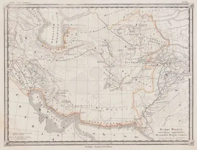 Regni Persici, Satrapiae Superiores Alexandri Magni Tempore (The Eastern Satrapies of the Persian Empire During the Conquest of Alexander the Great)