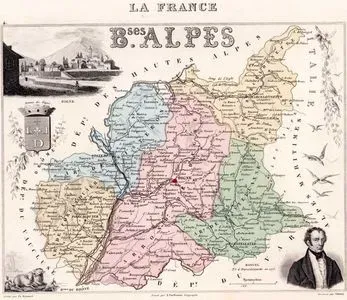 La France, Basses Alpes (Alpes-de-Haute-Provence) - Digne City - Emmanuel Joseph Sieyes