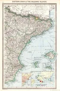 Eastern Spain & The Balearic Islands - Barcelona - Spanish & Portuguese Possessions