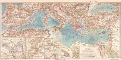 Lander des Mittelmeers (Countries of the Mediterranean)- Nil Delta und Sues Kanal - Die Dardanellen Strasse - Meerenge Von Gibraltar - Malta - Bosporus