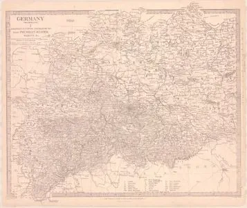 Germany (I) (Deutschland), Including Holstein, Hanover, Mecklenburg, the Prussian States, Saxony &c.