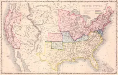 United States (An American Civil War Map)