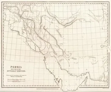 Persia With A Part Of The Ottoman Empire