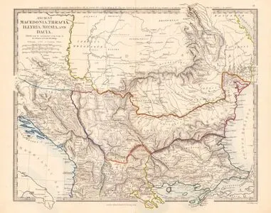 Ancient Macedonia, Thracia, Illyria, Moesia And Dacia