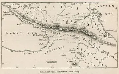 Caucasian Provinces And Parts Of Asiatic Turkey