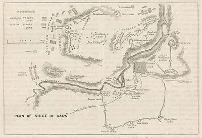 Plan Of Siege Of Kars