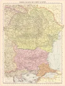 Rumania, Bulgaria And Turkey In Europe