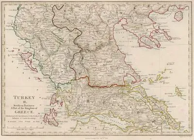 Turkey II.-Southern Provinces & Part Of The Kingdom Of Greece