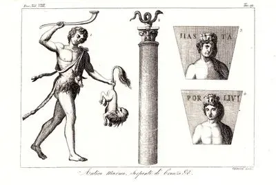 Antico Marmo, Serpente Di Bronzo & C., Eur. Vol VIII. Tav.19.