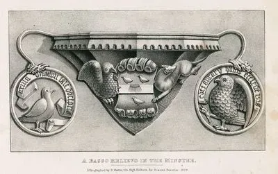 A Basso Relievo in The Minster