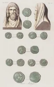 Busti e Medaglie, Eur. Vol V. Tav.4. (Busts And Medals)