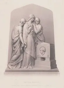 The Tomb Revisited (Three Women Mourning at the Tomb of Their Father, John Jones of Crosswood)