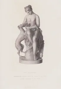 The Huntress (Pulling Thorns From Her Hound's Leg)