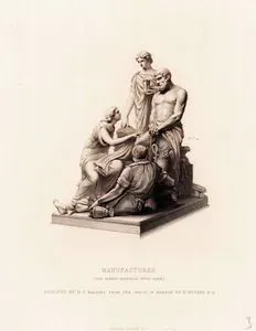 Manufactures (The Albert Memorial, Hyde Park)
