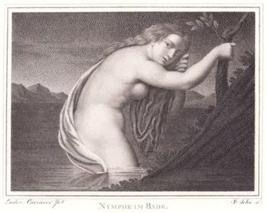 Nymphe im Bade (Nymph in the Bath)