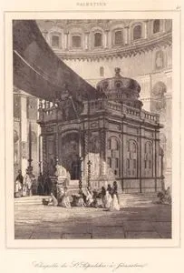Palestine - Chapelle du St. Sepulchre a Jerusalem (Plate 41) (Chapel of the St. Sepulchre in Jerusalem)